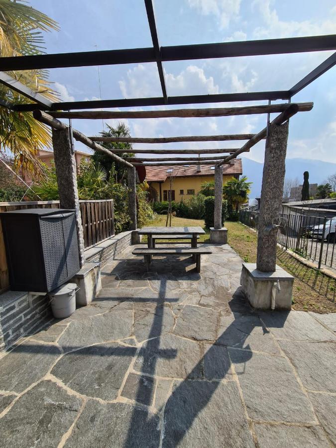 Villa Casa Pergola Di Franz Minusio Exterior foto